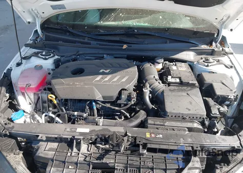 2023 Hyundai Elantra N из США, поврежденный, VIN KMHLW4AK4PU011858